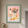 Art Remedy Italiana Still Scalloped Retro Summer Drinks Art Prints Framed - 2 of 4
