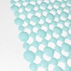 Home Mart Goods Light Blue Vinyl Non-Slip Bathtub Shower Mat With Suction Cups -27" x15" - 4 of 4