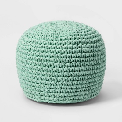 Pouf Ottoman - Cloud Island™ Mint