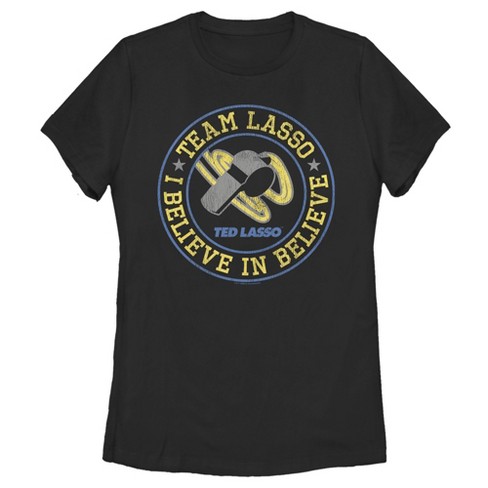 Women's Ted Lasso Whistle Master T-shirt - Black - X Large : Target