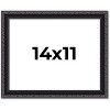 PosterPalooza | Photo Size Antique Red Picture Frame - UV Acrylic, Foam Board Backing, Hanging Hardware - 2 of 4