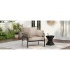 Okak  36"W x 17"H Modern Patio Accent Chairs Wide Armchairs with 2 Extra Pillows,Set of 1/2,Outdoor Club Chairs for Porch,Garden&Backyard - 3 of 4