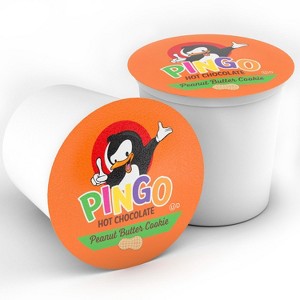Pingo Hot Cocoa Pods for Keurig K-Cup Brewers, Peanut Butter Cookie, 40 Count - 1 of 4