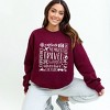 Simply Sage Market Women's Graphic Sweatshirt Travel Subway - 2 of 4
