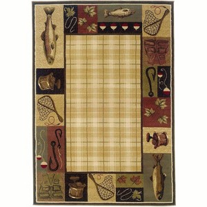 Oriental Weavers Stylish Area Rug in Beige (10 ft. 10 in. L x 7 ft. 8 in. W) - 1 of 4