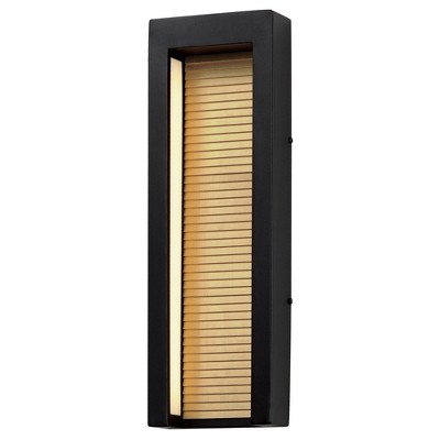 ET2 Lighting Alcove 2 - Light Wall Light in  Black/Gold
