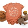 Simply Sage Market Women's Pumpkin Season Circle Short Sleeve Garment Dyed Tee - 2 of 2