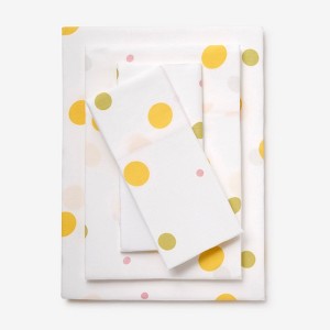 BrylaneHome 300 Thread Count Cotton Printed Bed Tite; Sheet Set - 1 of 4