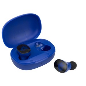 eKids Sonic The Hedgehog Wireless Earbuds for Kids, Bluetooth Earbuds with Charging Case – Blue (KI-B18SO.EXV24) - 1 of 4