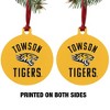 Towson University Tigers Aluminum Holiday Christmas Tree Ornament - 2 of 4