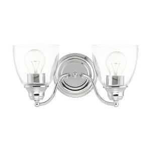 Livex Lighting Montgomery 2 - Light Vanity in  Polished Chrome - 1 of 1