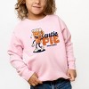 SmileyWorld Cutie Pie Pumpkin Pie - Toddler Graphic Sweatshirt and Youth Graphic Sweatshirt - 3 of 4