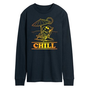 Men's - Peanuts - Chill Long Sleeve Graphic T-Shirt - 1 of 4