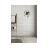 Elegant Lighting Vera 19 inch crystal starburst wall sconce in black - 2 of 4