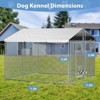 Outside Dog Kennel with Roof - 2 of 4