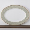 Noritake Infinity Green Gold Gold Large Oval Serving Platter - 2 of 4