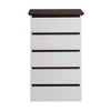 VANIRROR 5- Drawer Dresser & Chest Storage Organizer Unit Commode Bedroom Dresser - 2 of 4