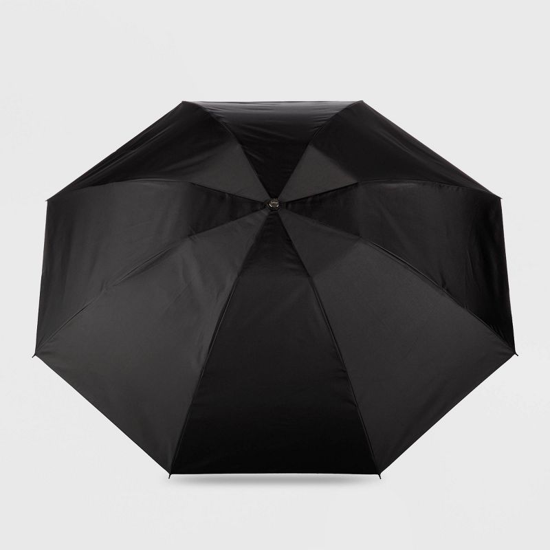 Totes InBrella Reverse Close ECO Compact Umbrella - Black, 4 of 5