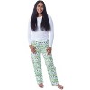Star Wars Womens' The Mandalorian Baby Yoda Grogu Ugly Sweater Pajama Pants Green - 4 of 4