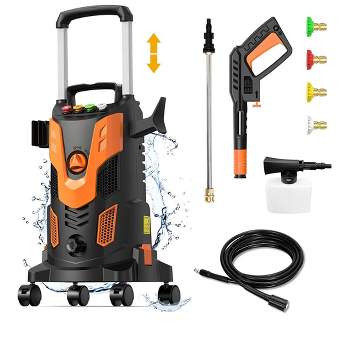 SUGIFT 3300PSI Electric Pressure Washer with 4 Nozzles Foam Cannon