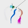 31" Figural Wand Wire Cat Teaser Toy - Boots & Barkley™ - 3 of 3