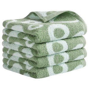 REGALWOVEN Cotton Soft Absorbent Bathroom Hand Towel 14" x 28" - 1 of 4