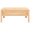 vidaXL Patio Footstool Solid Wood Pine - 2 of 4