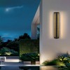 LamQee Modern Outdoor Wall Lights Exterior Lighting Fixtures Outdoor Wall Sconce Matte Black Outside Wall Mount Lights - 2 of 4