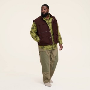 Men's Fisherman Vest - Woolrich x Target Brown - 1 of 4