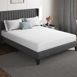 Yaheetech 8 Inch Gel-Infused Memory Foam Mattress with 3 Foam Layers for Bedrooms - 1 of 4