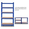 Tangkula Adjustable Heavy Duty 4/5 Level Garage Tool Shelf Storage 1600lb/2000lb Capacity - 4 of 4