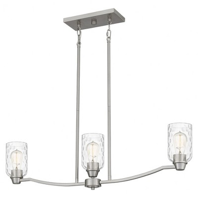 Quoizel Lighting Acacia 3 - Light Chandelier in  Brushed Nickel