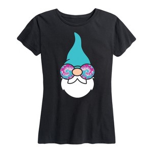Women's - Instant Message - Boho Gnome with Glasses Short Sleeve Graphic T-Shirt - 1 of 4