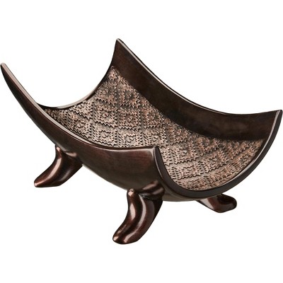 Creative Scents Dublin Decorative Fruit Bowl for Kitchen, Home Décor, Decor Tray for Coffee Table Decor, Living Room Centerpiece, Key/Candy Bowl for Entry Table Decorations