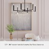 Hunter Fan Sunjai 6-Light Chandelier Ceiling Light Fixture Matte Black - 4 of 4