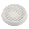 Unique Bargains Indoor Outdoor Plastic Waved Base Round Flower Drip Tray Plant Pot Saucer 3.5" Gray 6 Pcs - 3 of 4