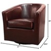 New Pacific Direct Hayden Swivel Bonded Leather Chair - 3 of 3