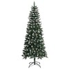 vidaXL Artificial Christmas Tree with Stand Green 70.9" PVC - image 2 of 4