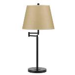 28" 3-way Andros Metal Table Lamp Dark Bronze - Cal Lighting