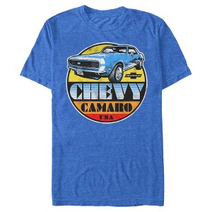 Men's General Motors Chevy Camaro SS Retro Cruising Circle T-Shirt - 1 of 4