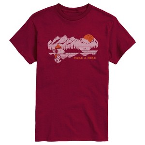 Men's - Peanuts - Take A Hike Short Sleeve Graphic T-Shirt - 1 of 4