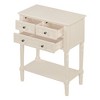 Whisen Narrow Console Table with Three Storage Drawers and Bottom Shelf - 4 of 4
