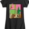 Girls' - Wicked - Glinda and Elphaba Logo Fitted Short Sleeve Graphic T-Shirt - 2 of 4