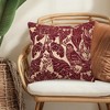 REGALWOVEN Floral Pattern Throw Pillow Covers for Farmhouse Sofa Bed Living Room Office 2 Pcs - 4 of 4