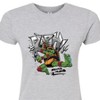 Women's - Teenage Mutant Ninja Turtles - Raphael Going In Loud Fitted Graphic T-Shirt - 2 of 3