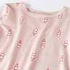 Toddler Girls' 2pc Short Sleeve Ice-Cream Pajama Set - Cloud Island™ Pink - 3 of 3