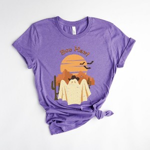 Simply Sage Market Women's Boo Haw Country Short Sleeve Graphic Tee - 1 of 4