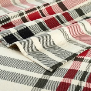 Pointehaven 180 GSM Printed Brushed Cotton Flannel Oversized Pillowcases Pair - 1 of 4