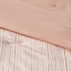 8pc Luxe Velvet Comforter Set Salmon Pink - Threshold™ - image 3 of 4