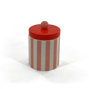 Ceramic Jar Pink - Bullseye's Playground™ - 1 of 3